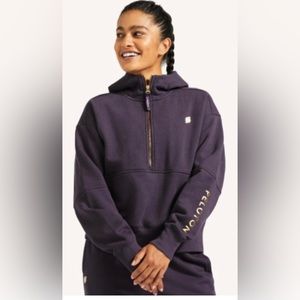 PELOTON 1/2 Zip Hoodie, size XS